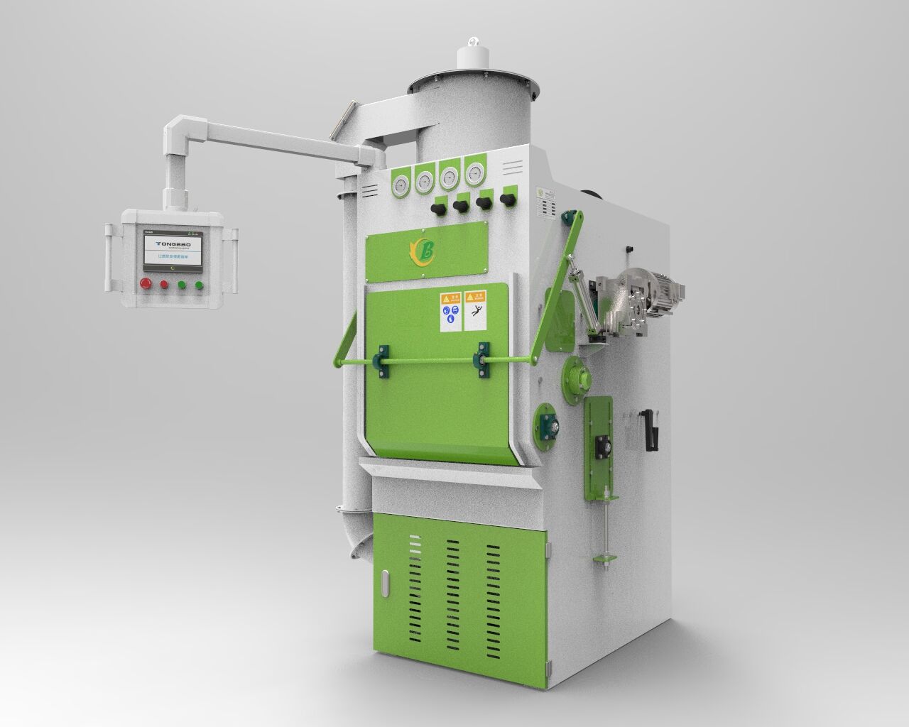 TB-NA400-4A履帶式自動(dòng)噴砂機(jī)，杭州自動(dòng)噴砂機(jī)